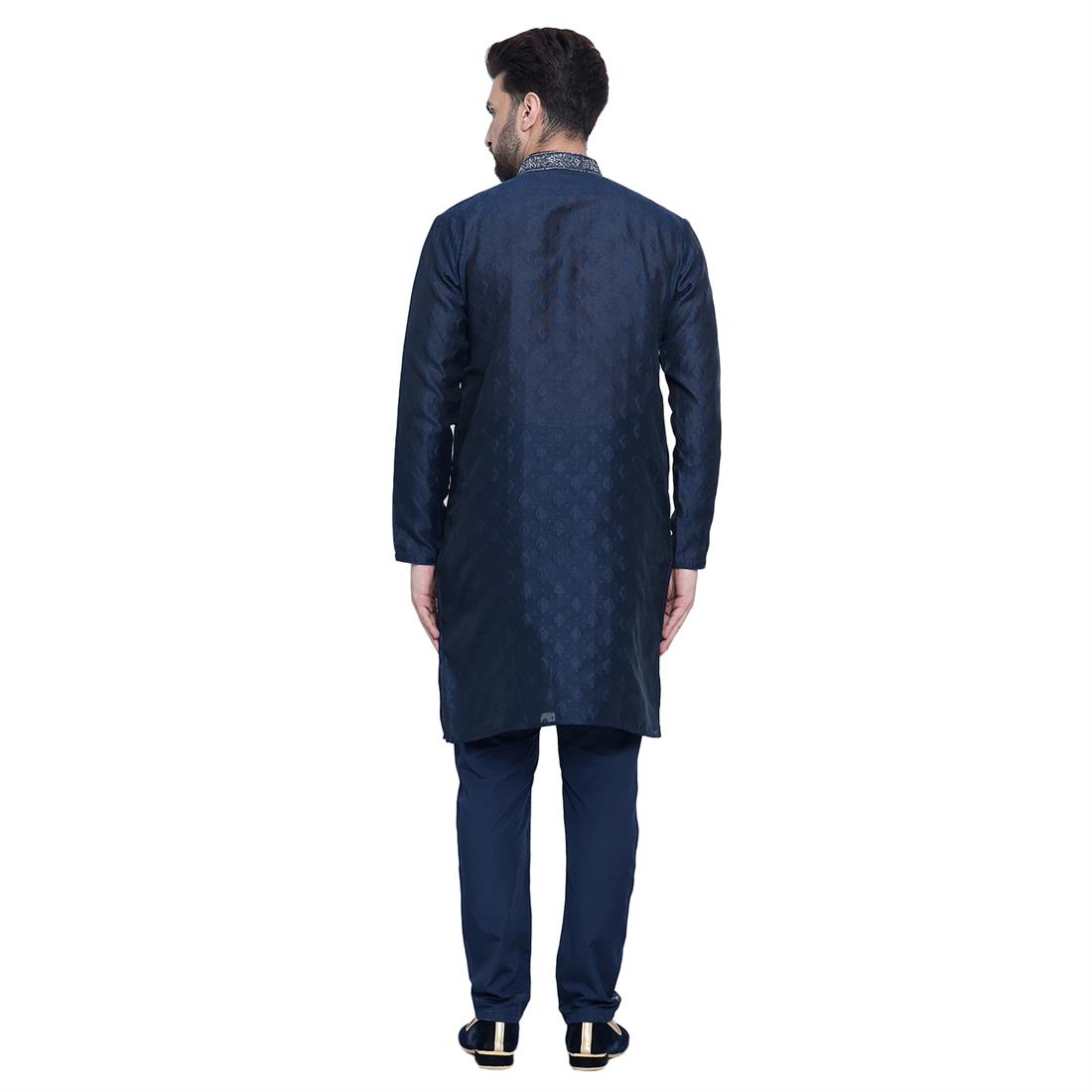 Navy Kurta Pajama