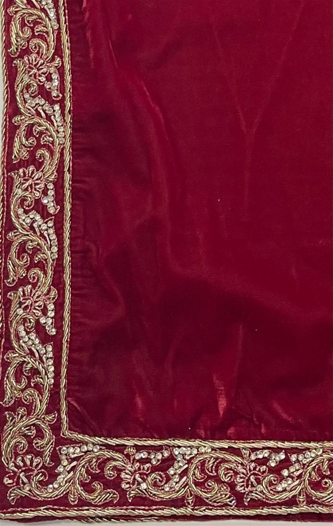 Embroidered Velvet Mens Shawls