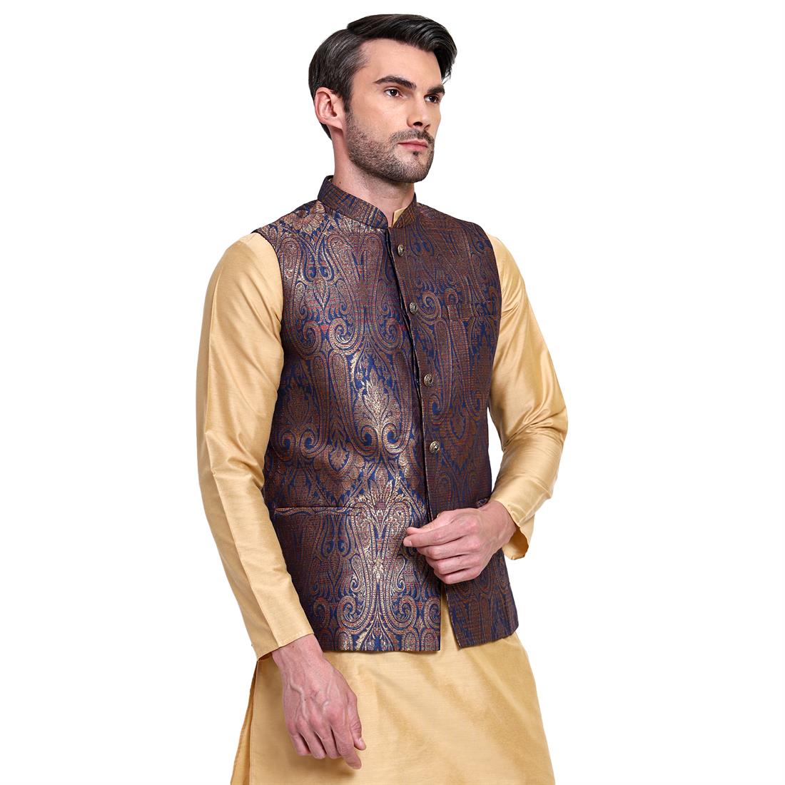 Navy Waistcoat