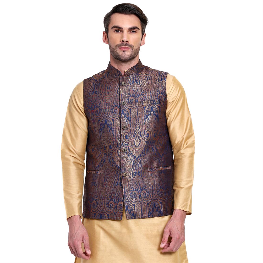 Navy Waistcoat
