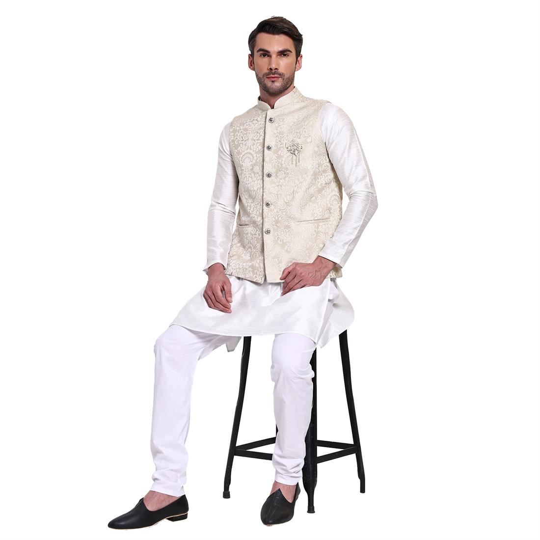 Fawn Mens Waistcoat