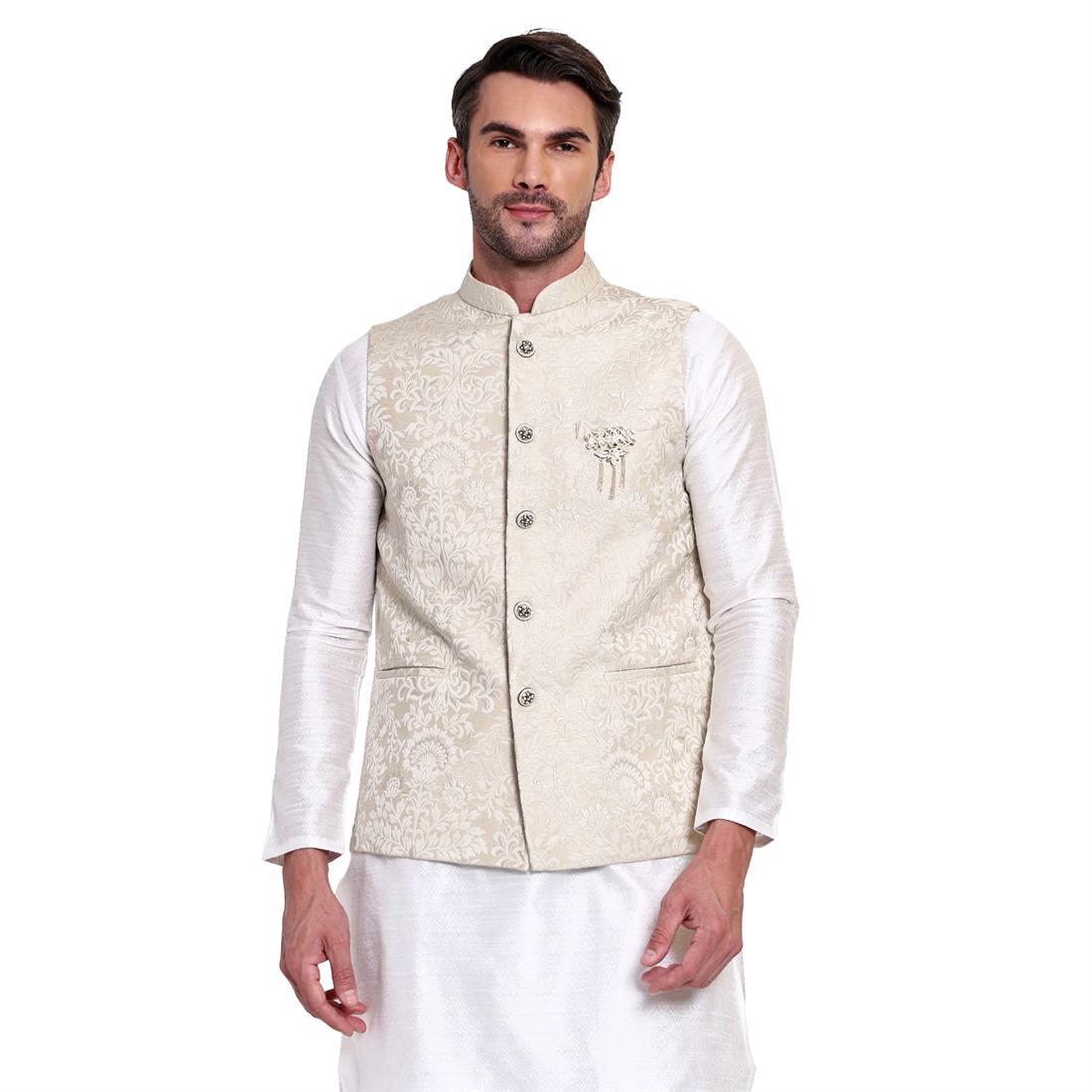 Fawn Mens Waistcoat