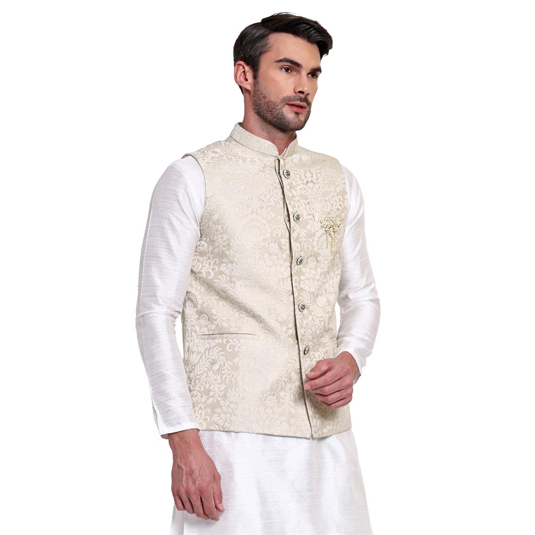 Fawn Mens Waistcoat