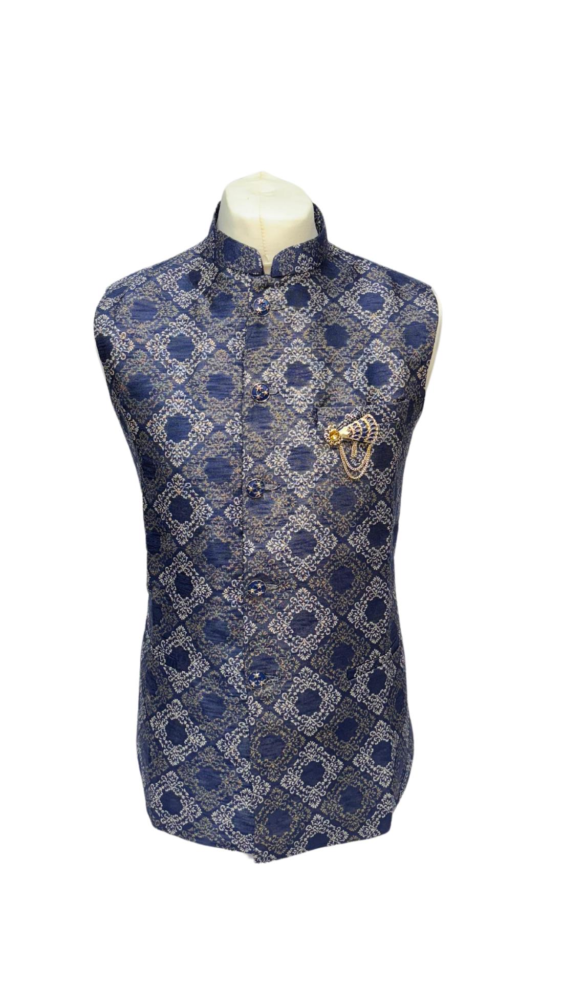 Navy Waistcoat