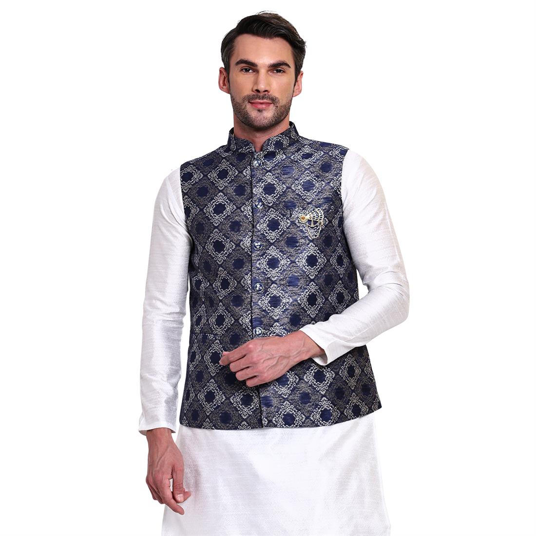 Navy Waistcoat