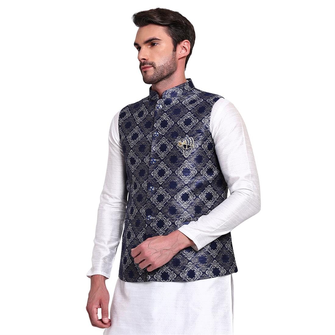 Navy Waistcoat