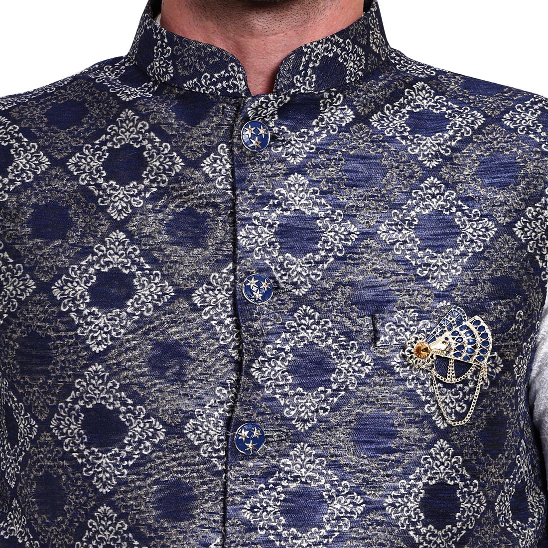 Navy Waistcoat
