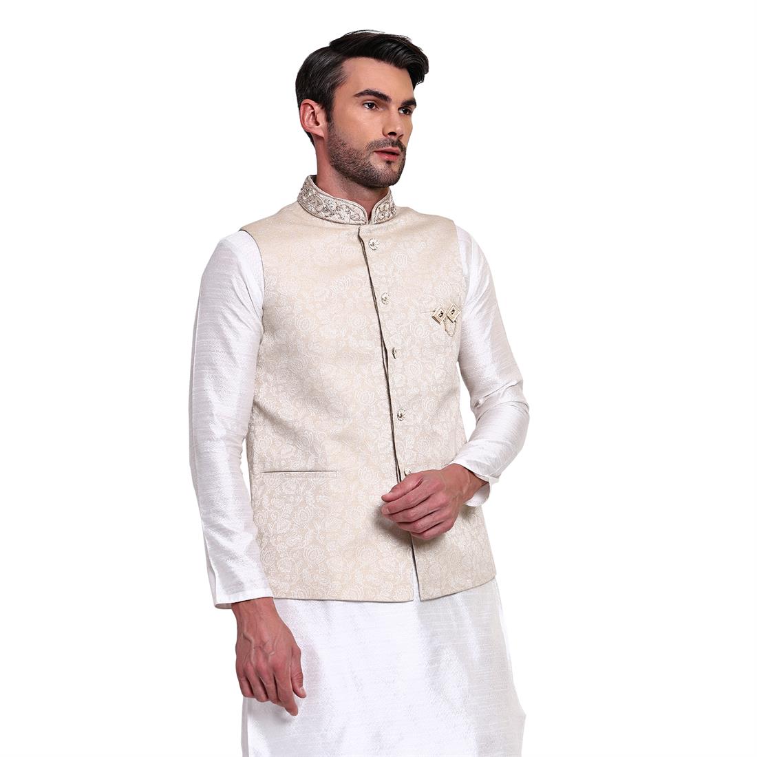 Beige Waistcoat