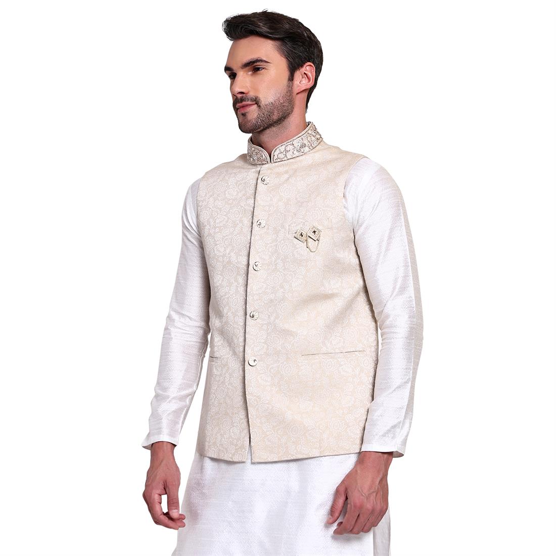 Beige Waistcoat