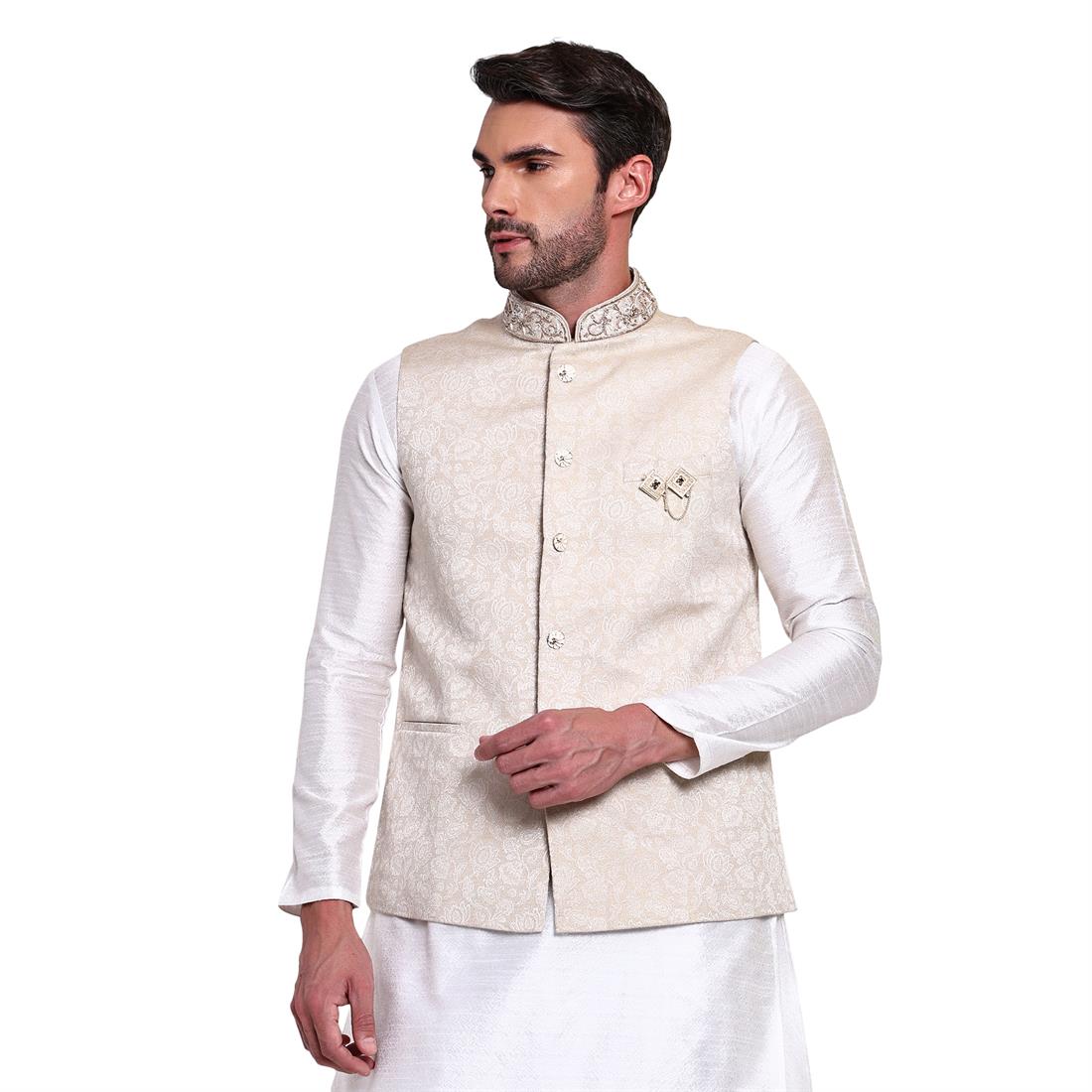 Beige Waistcoat