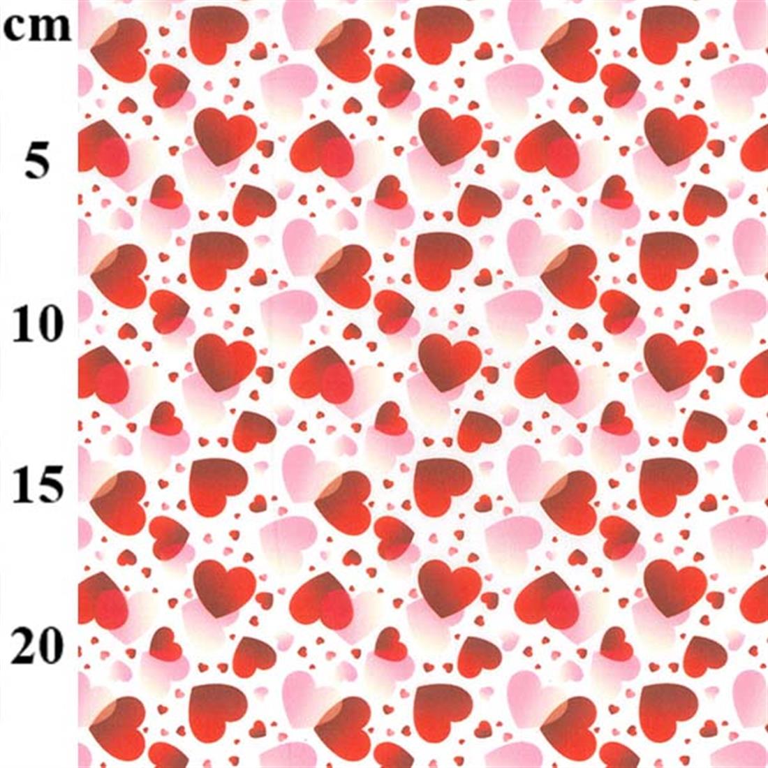 Red Printed Cotton Valentine