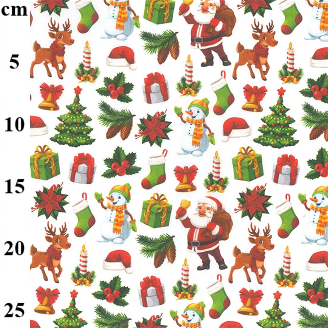 Printed Cotton Christmas
