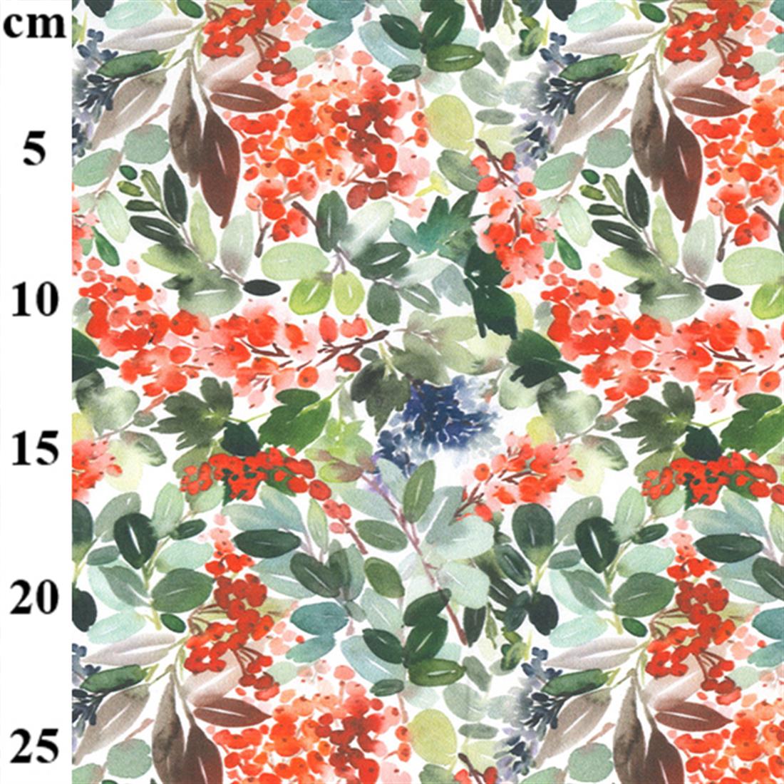 Printed Craft Cotton Poplin Fabric Xmas Dressmaking Quilting