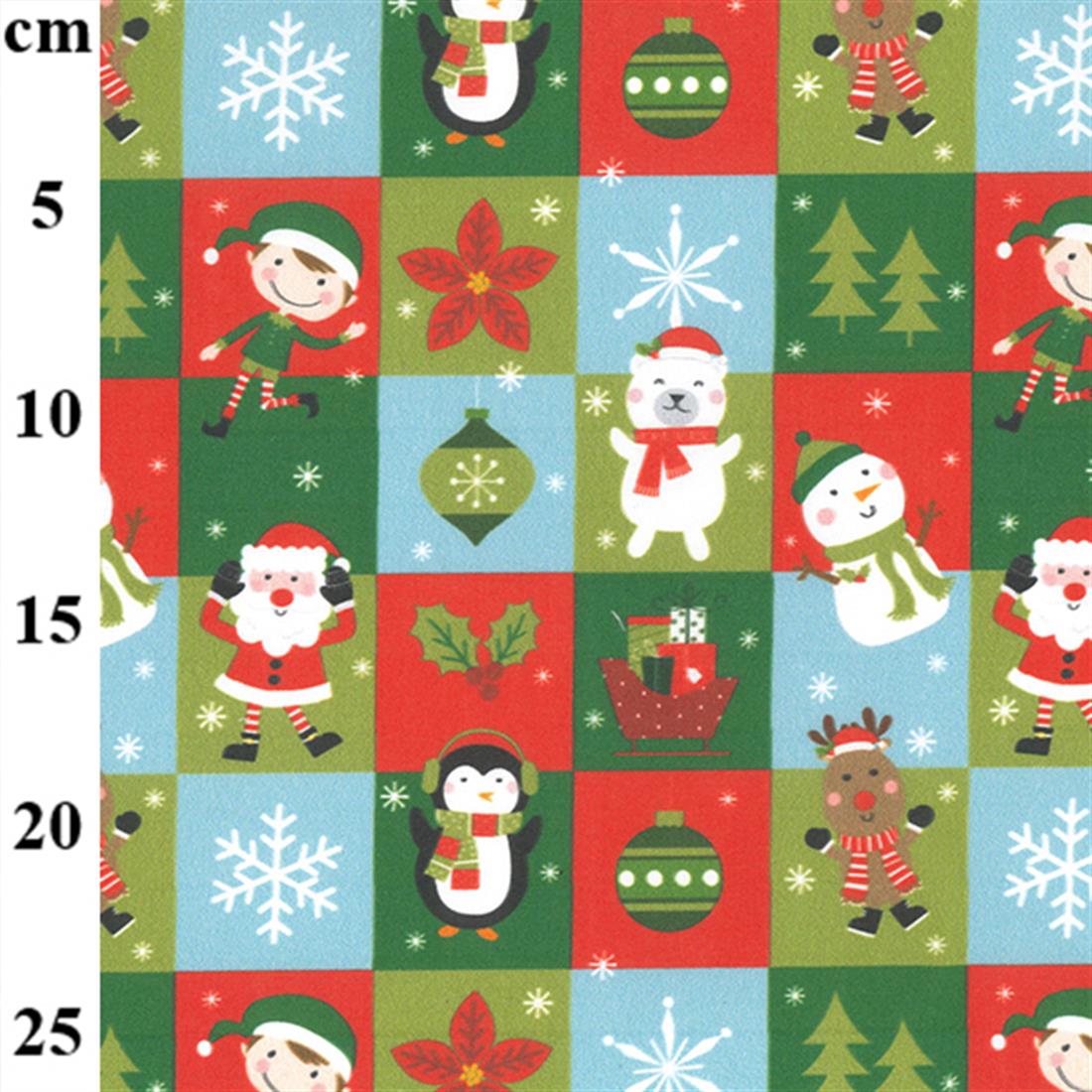 Printed Cotton Christmas