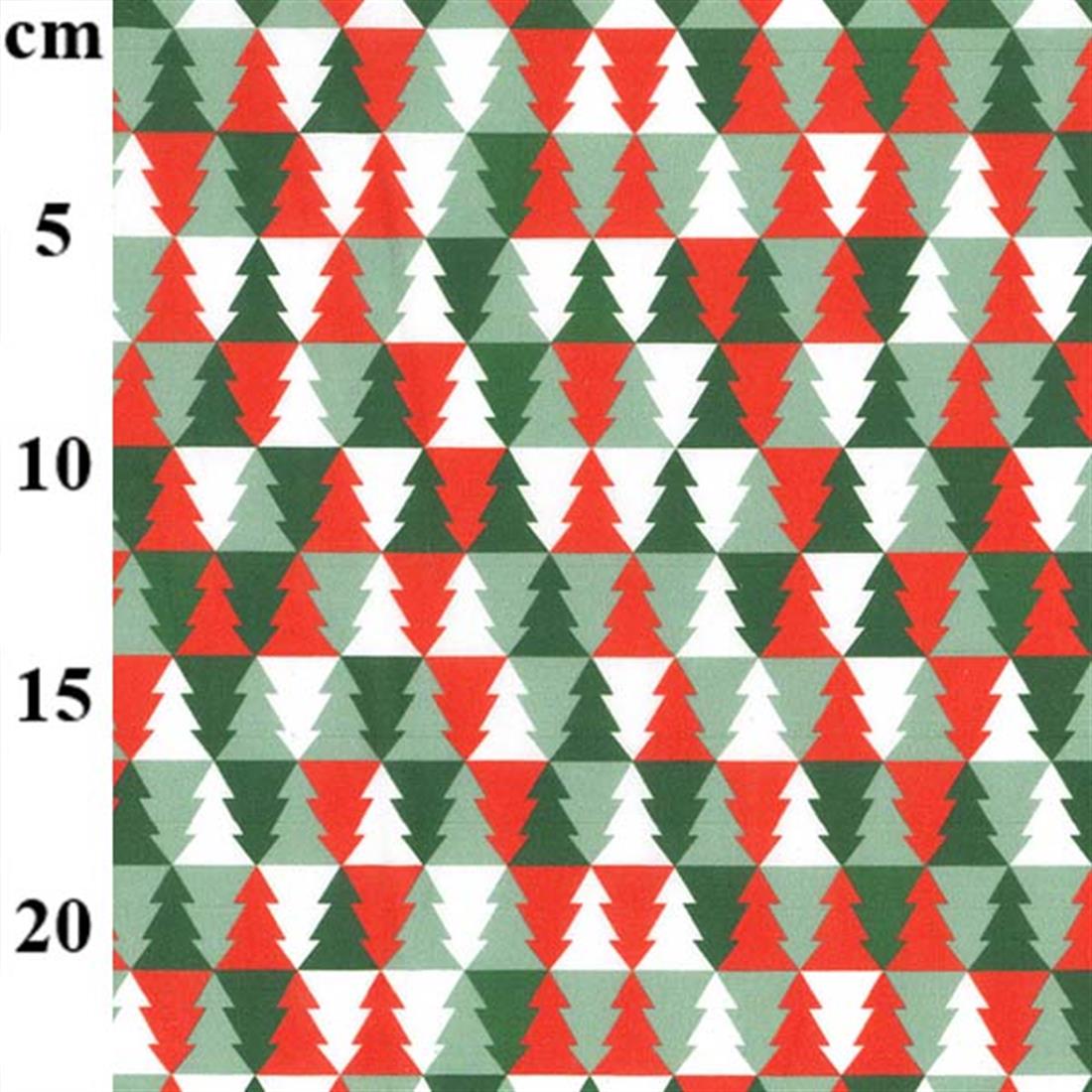 Printed Craft Cotton Poplin Fabric Xmas Dressmaking Quilting