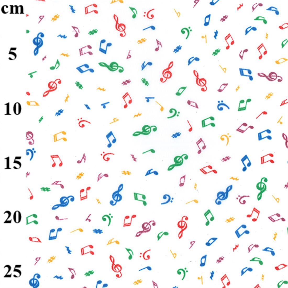 White Cotton Printed Poly Cottons