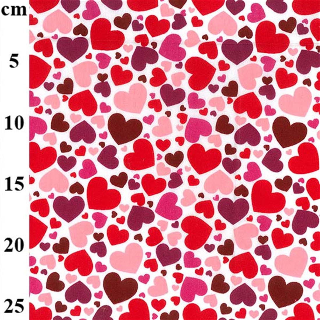 Pink Cotton Printed Poly Cottons