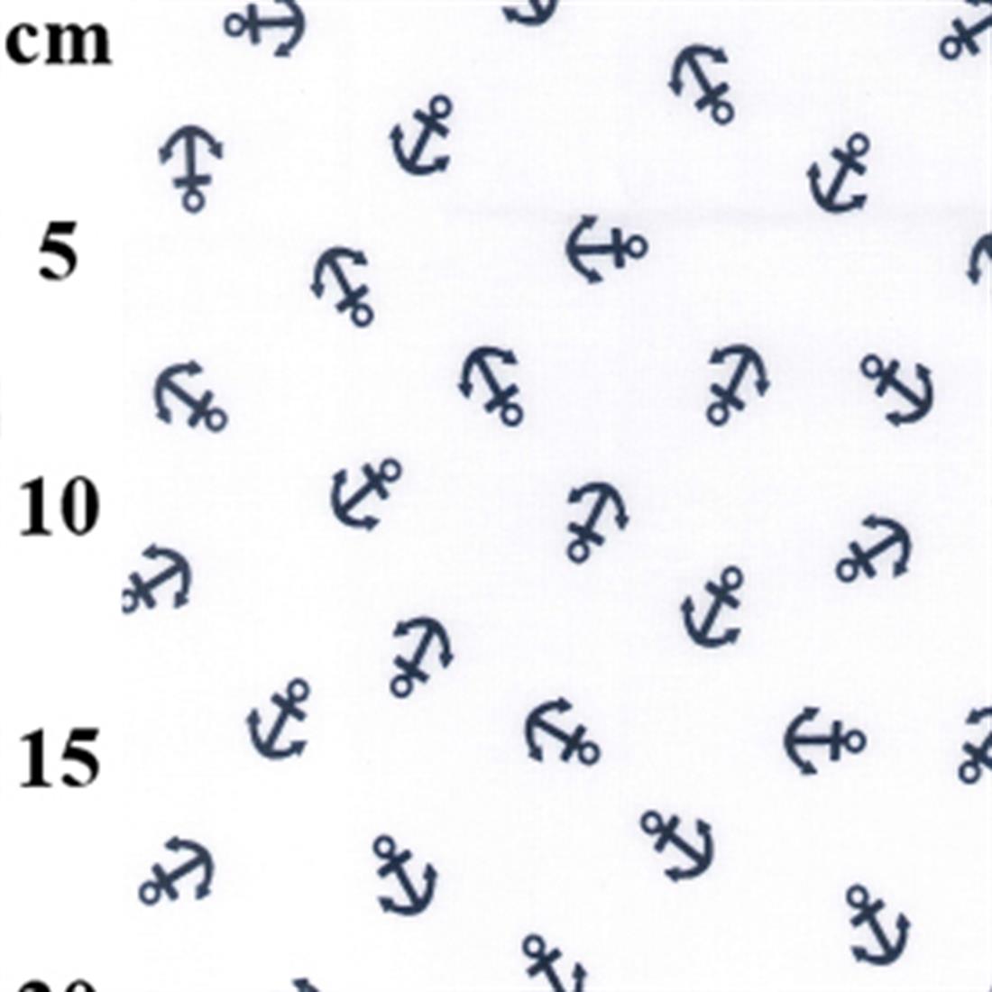 White Cotton Printed Poly Cottons