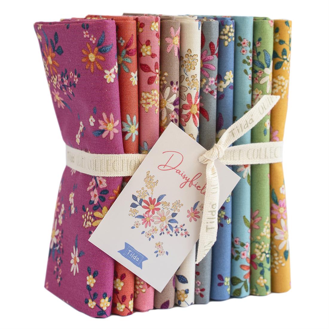Daisy Field Cotton Fat Quarter Bundle