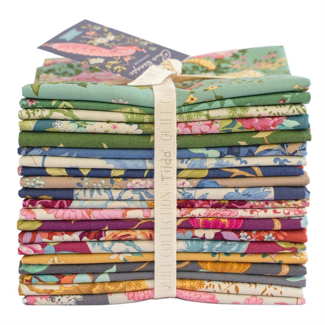 Multicolour Cotton Fat Quarter Bundle