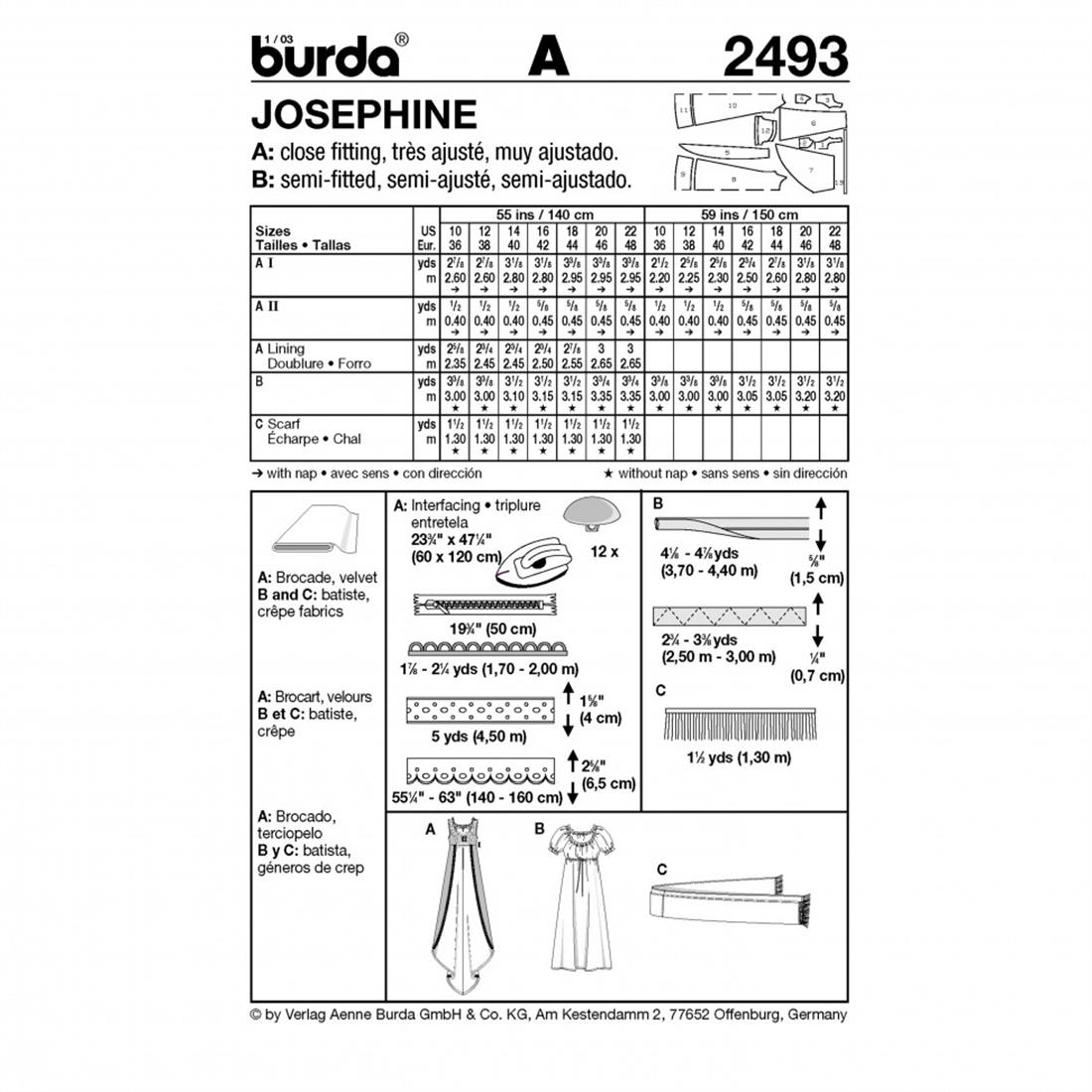 Burda Style B2493