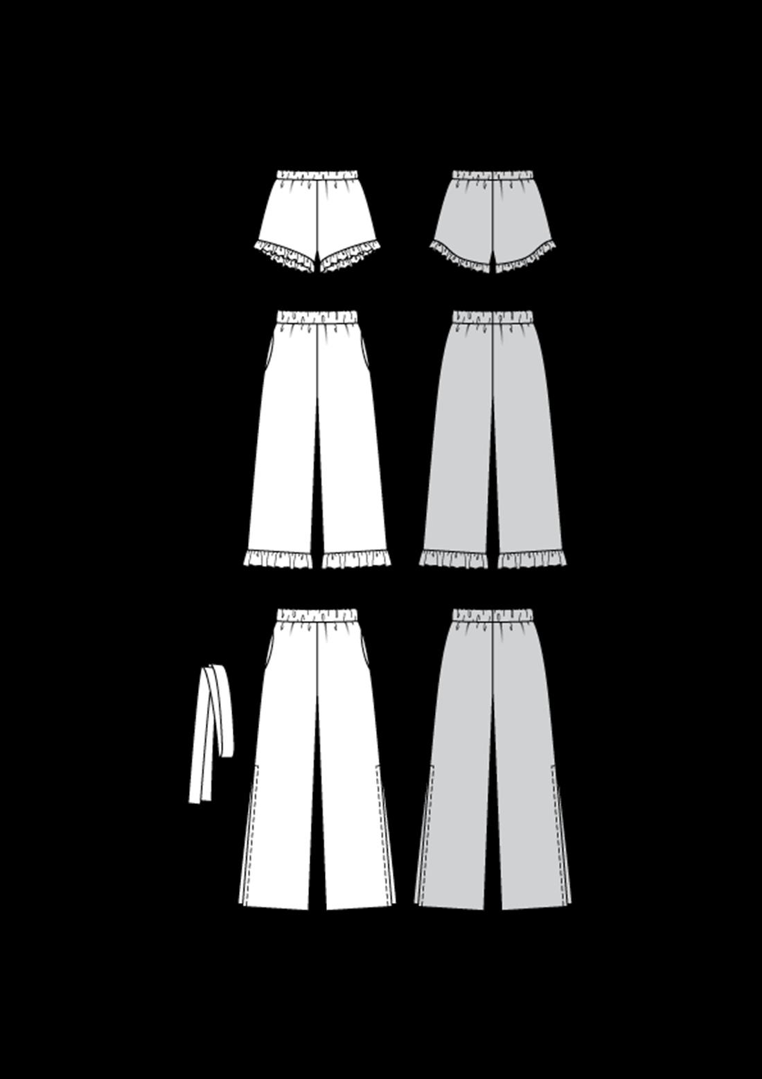 Crepe Burda Style Pattern 6199 Misses