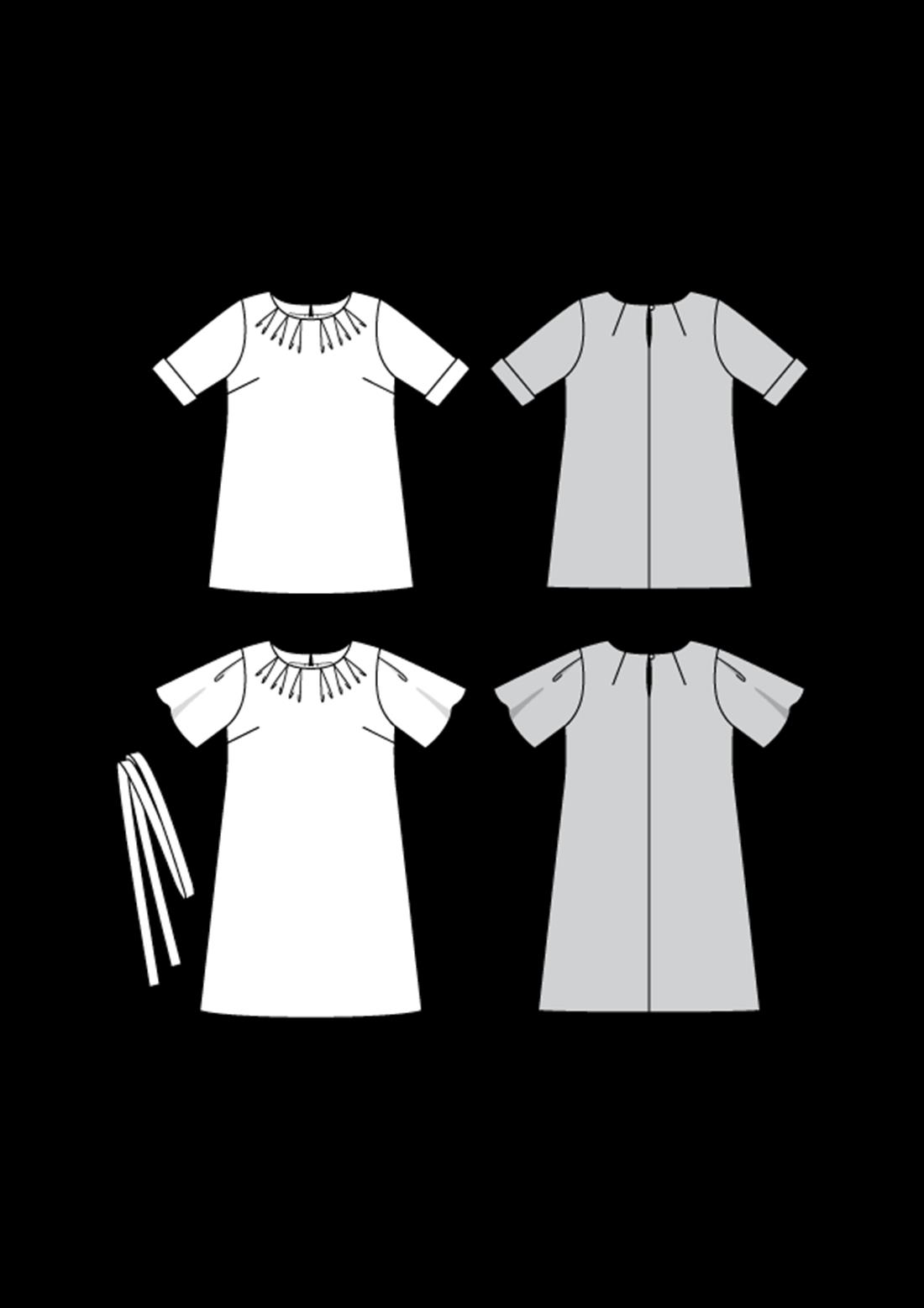 Crepe Burda Style Pattern 6305