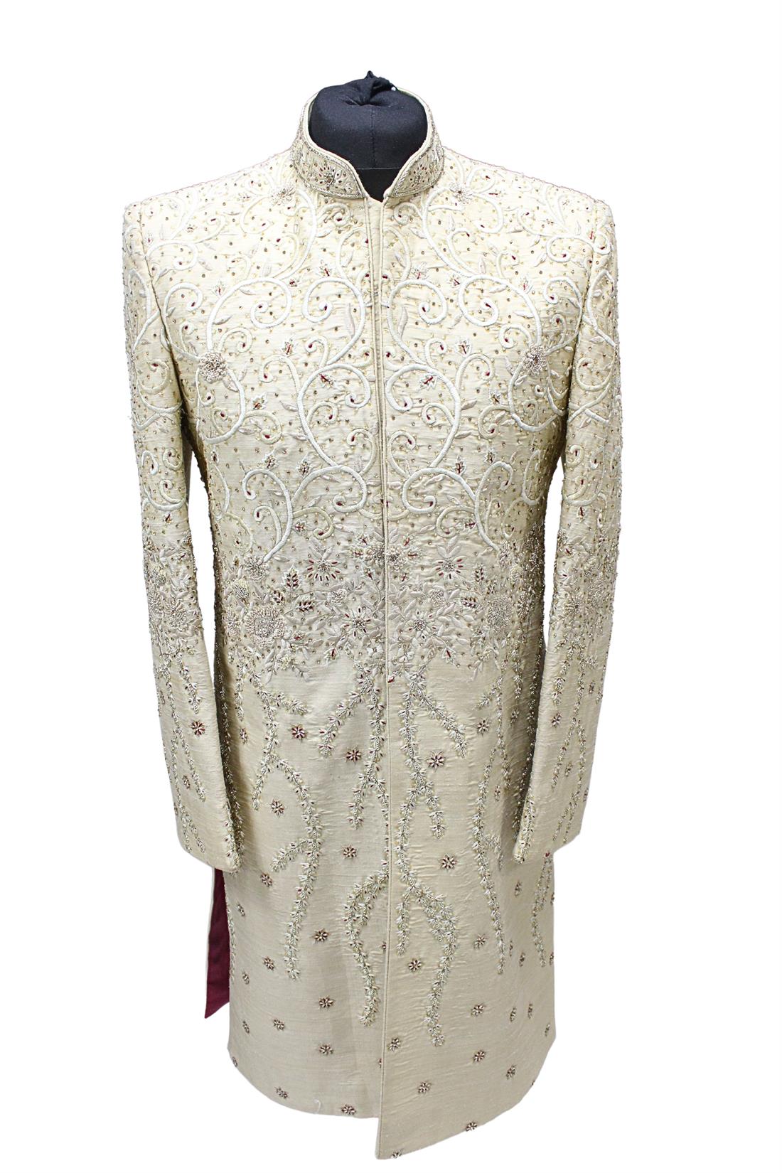 Gold Mens Sherwani