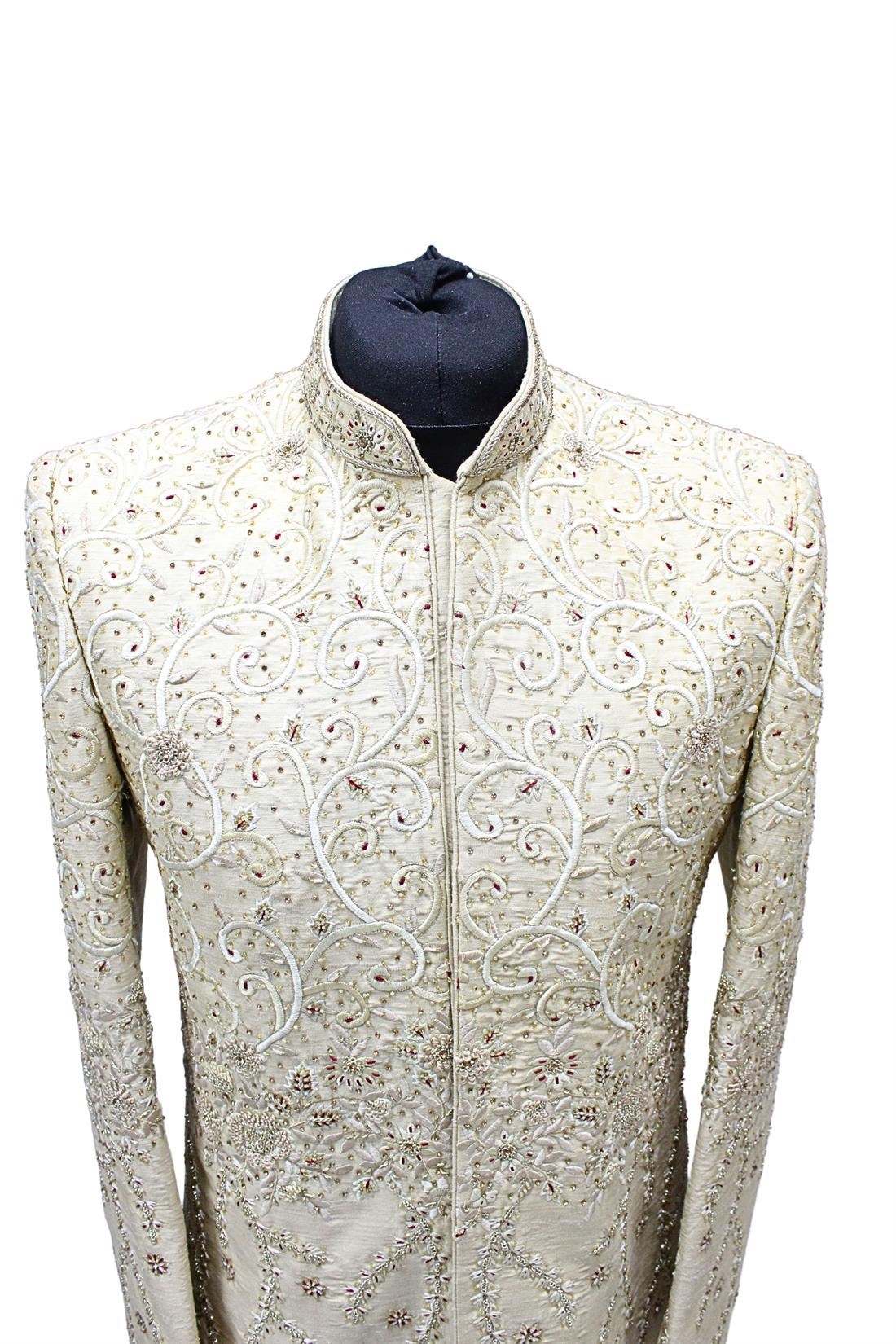 Gold Mens Sherwani