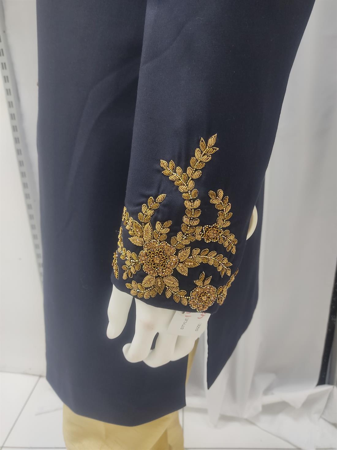 Navy Sherwani