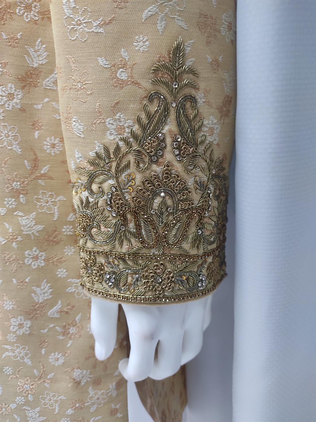Gold Mens Sherwani