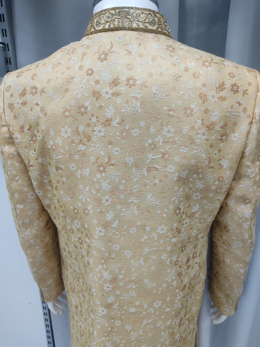 Gold Mens Sherwani