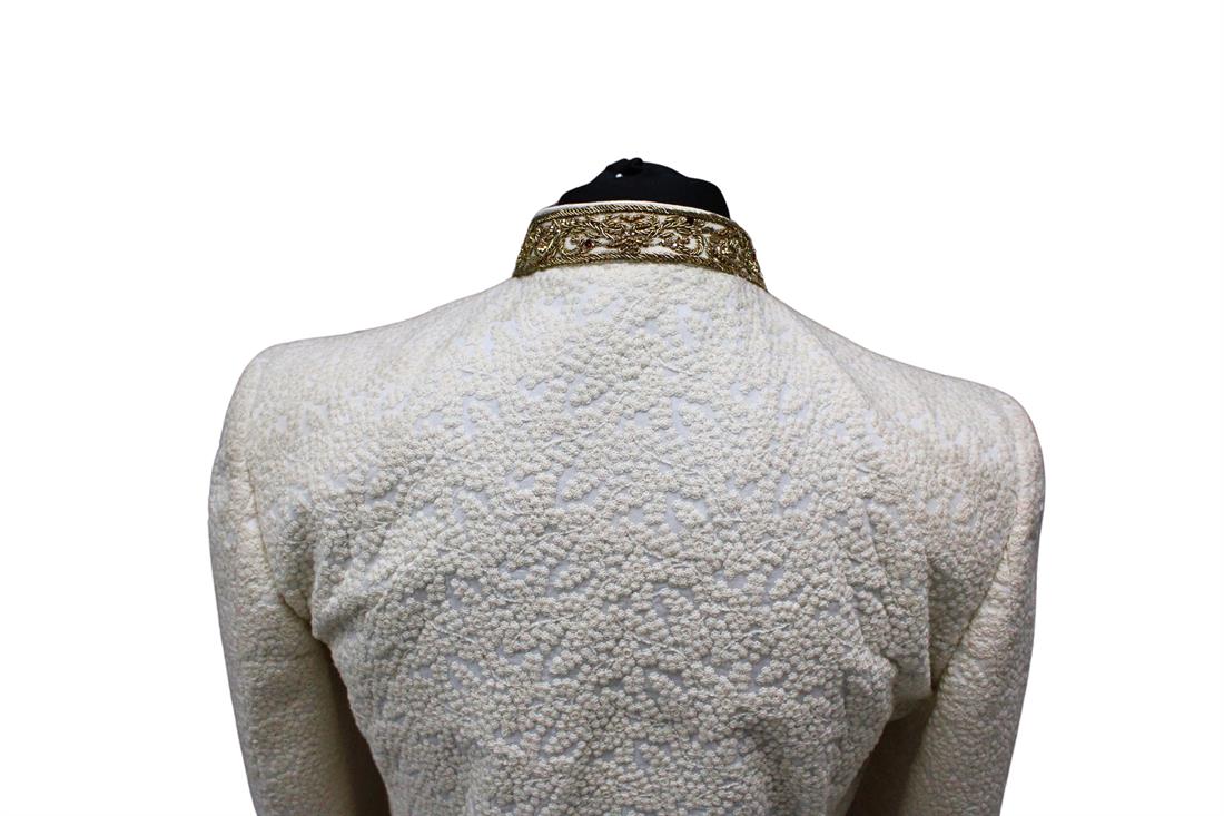 Cream Mens Sherwani