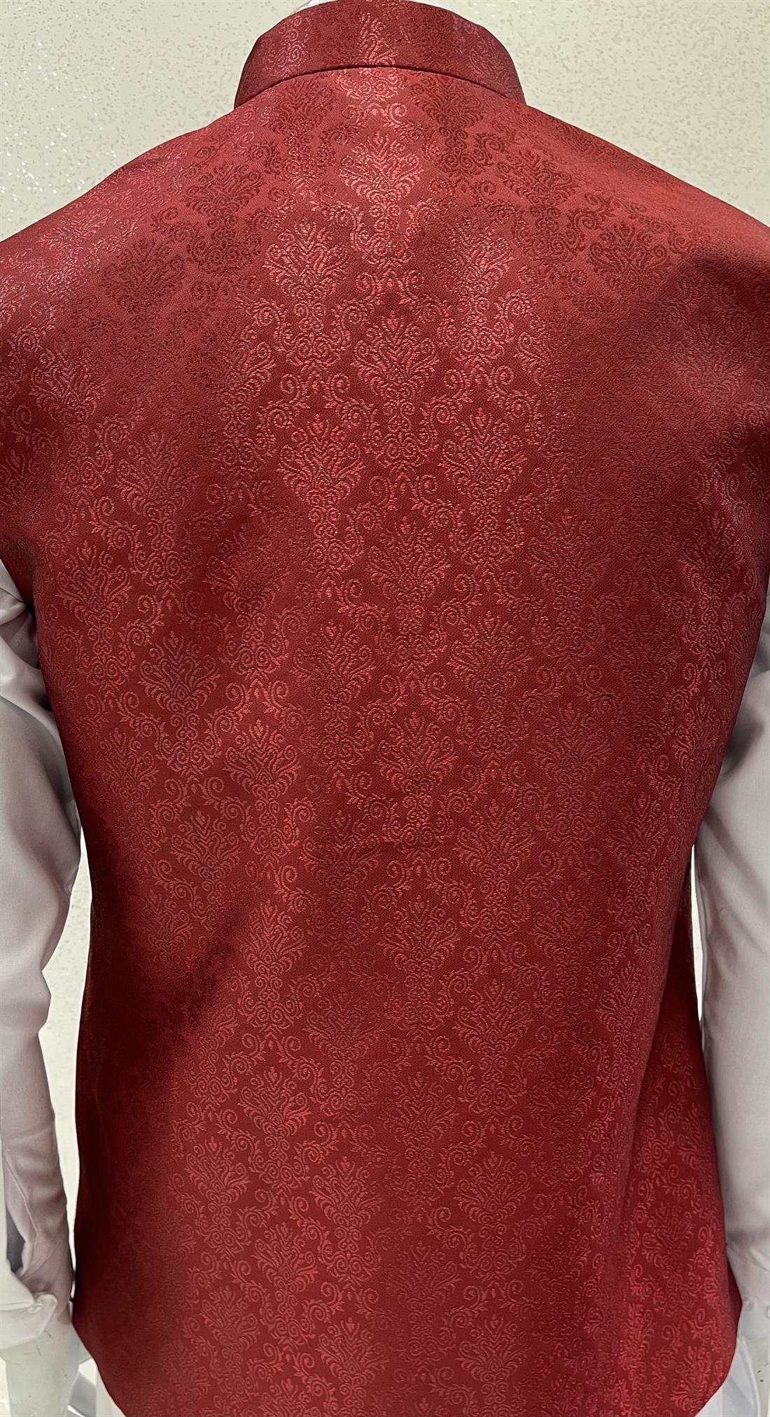 Maroon Waistcoat
