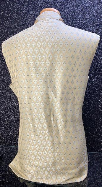 Brocade waistcoat with beautiful hand embellishment