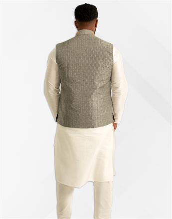 Brocade waistcoat with beautiful hand embellishment