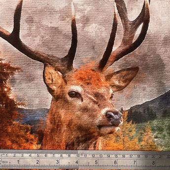 Stag Canvas Art Panel