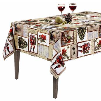 PVC Christmas Winter Wonderland - Heavy Duty waterproof coated Vinly