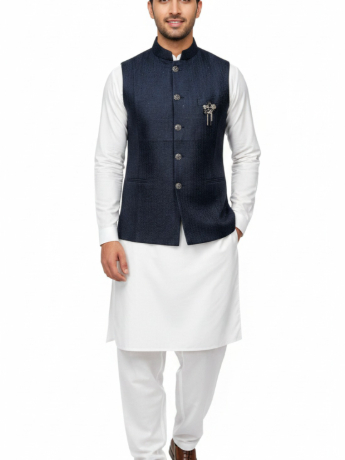 Navy Mens Waistcoat