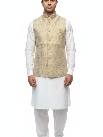 Beige Waistcoat