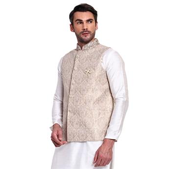 Beige Waistcoat
