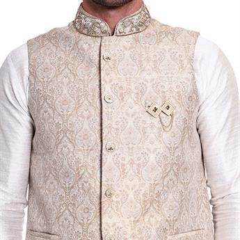 Beige Waistcoat