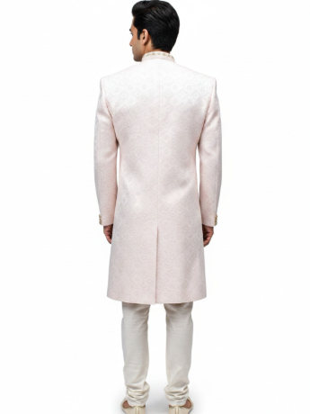 Light Pink Mens Sherwani
