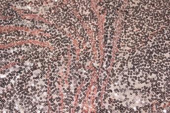 Light Pink Net Sequined Fabrics