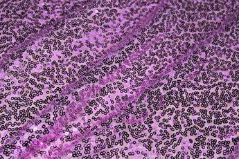 Lilac Net Sequined Fabrics