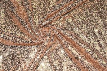 Nude Net Sequined Fabrics