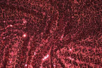 Wine Net Sequined Fabrics