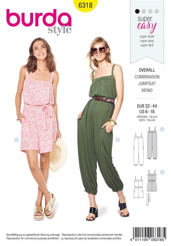 Burda Style Pattern 6318
