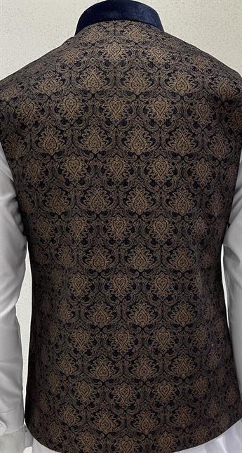 Mens Navy Waistcoat