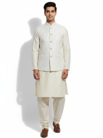 White Mens Waistcoat